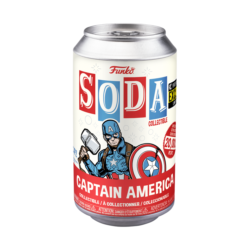Vinyl SODA Captain America, , hi-res view 2